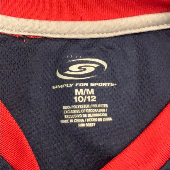 Simply For Sports Shirts & Tops Simply For Sports Usa Soccer Jersey